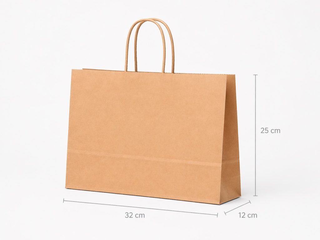 Bolsa Kraft 32×25 cm