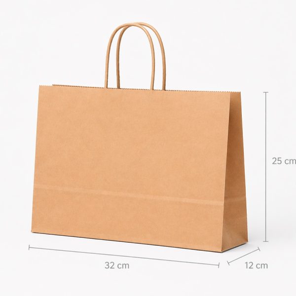 Bolsa Kraft 32×25 cm