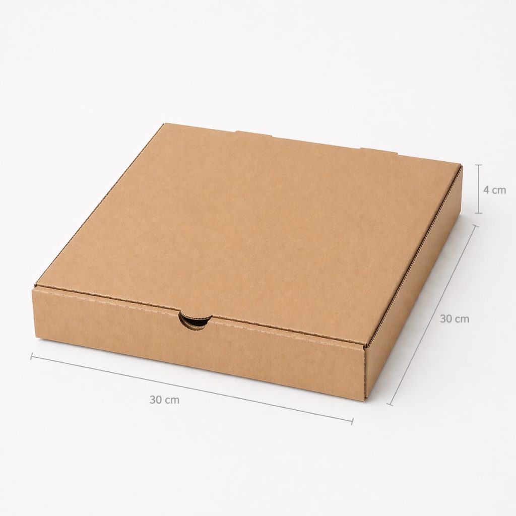 Caja Pizza Kraft 30×30 cm
