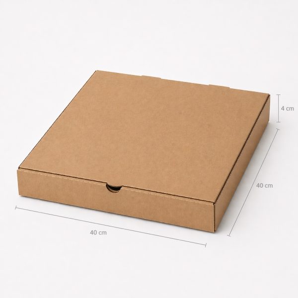 Caja Pizza Kraft 40×40 cm
