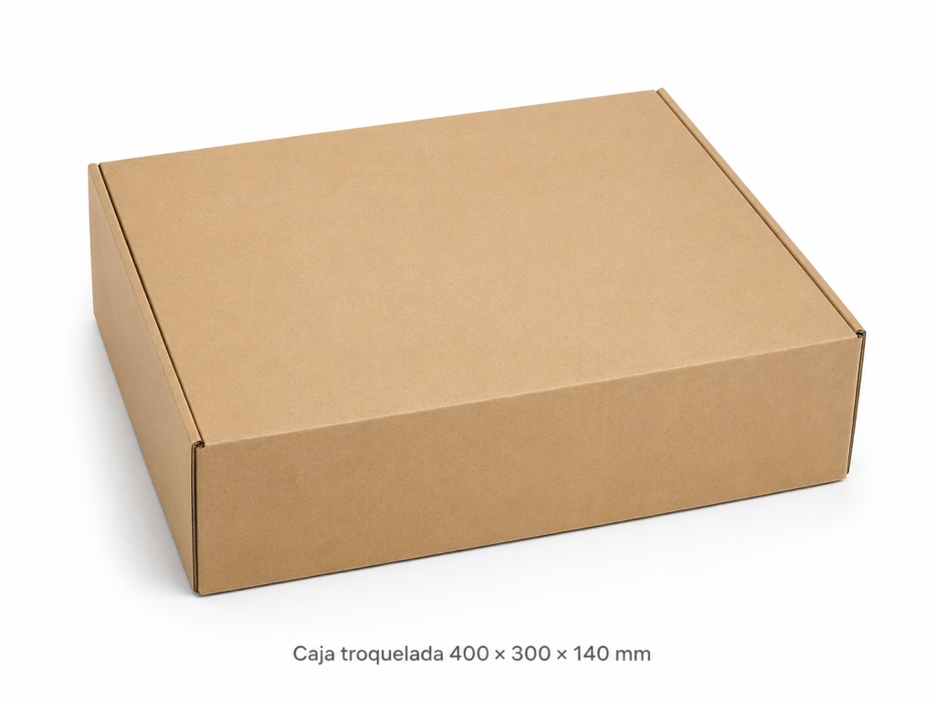 Caja Troquelada A — 400x300x140 mm