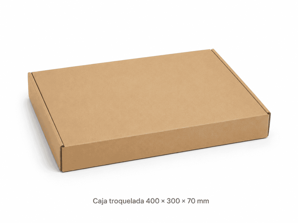 Caja Troquelada B — 400x300x070 mm