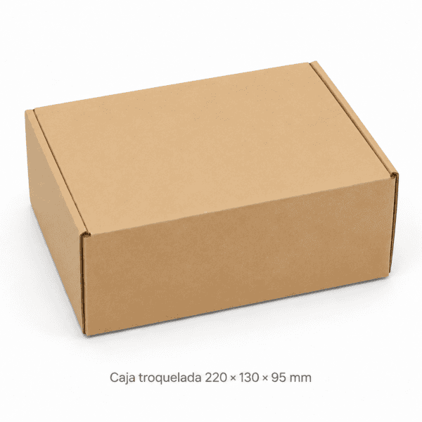 Caja Troquelada E — 220x130x095 mm